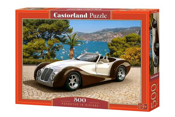 Castorland (B-53094) - "Roadstar vor dem Urlaubspanorama" - 500 Teile Puzzle