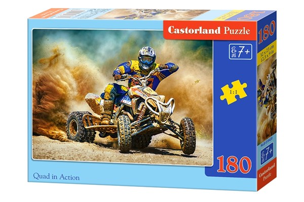 Castorland (B-018420) - "Quad in Action" - 180 Teile Puzzle