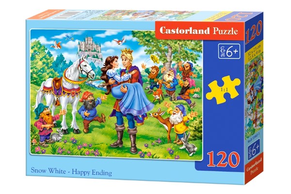 Castorland (B-13463) - "Schneewittchen" - 120 Teile Puzzle