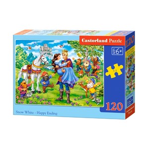 Castorland (B-13463) - "Schneewittchen" - 120 Teile Puzzle