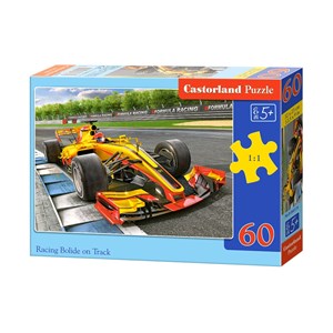 Castorland (B-066179) - "Racing Bolide on Track" - 60 Teile Puzzle