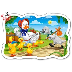 Castorland (B-005086) - "Classic Fairy Tales" - 3 4 6 9 Teile Puzzle