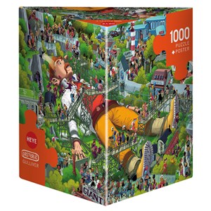 Heye (29886) - Uli Oesterle: "Gulliver" - 1000 Teile Puzzle