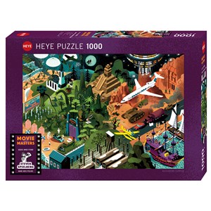 Heye (29883) - Alexandre Clerisse: "Steven Spielberg Films" - 1000 Teile Puzzle