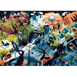 Heye (29882) - Alexandre Clerisse: "Tim Burton Films" - 1000 Teile Puzzle