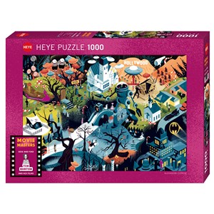 Heye (29882) - Alexandre Clerisse: "Tim Burton Films" - 1000 Teile Puzzle
