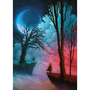 Heye (29880) - Andy Kehoe: "Driftende Welten" - 1000 Teile Puzzle
