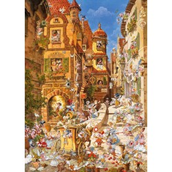 Heye (29874) - Michael Ryba: "Romantische Stadt bei Tag" - 1000 Teile Puzzle