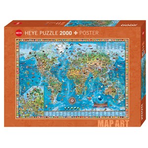 Heye (29846) - Rajko Zigic: "Amazing World" - 2000 Teile Puzzle