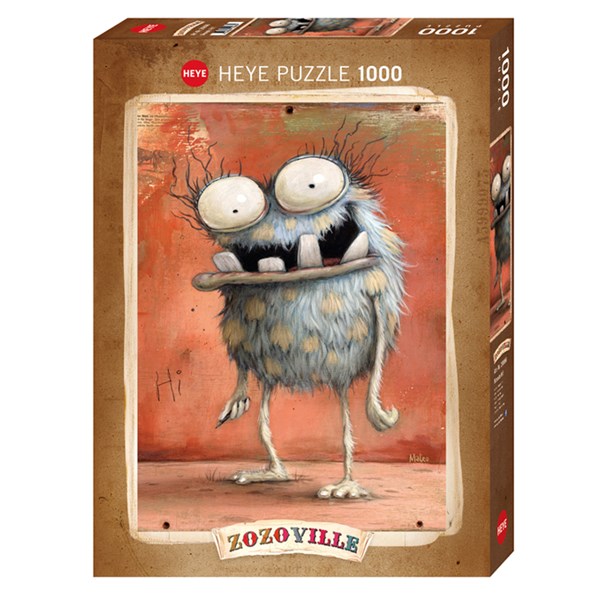 Heye (29866) - Mateo Dineen: "Monsta Hi!" - 1000 Teile Puzzle