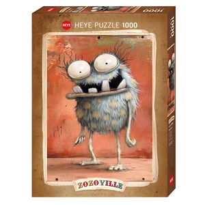 Heye (29866) - Mateo Dineen: "Monsta Hi!" - 1000 Teile Puzzle