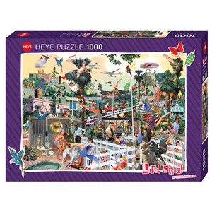 Heye (29863) - Sanda Anderlon: "In The Hills" - 1000 Teile Puzzle