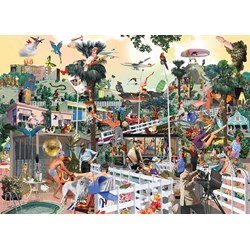 Heye (29863) - Sanda Anderlon: "In The Hills" - 1000 Teile Puzzle