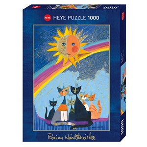 Heye (29854) - Rosina Wachtmeister: "Gold Regen" - 1000 Teile Puzzle