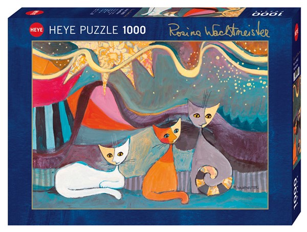 Heye (29853) - Rosina Wachtmeister: "Gelbes Band" - 1000 Teile Puzzle