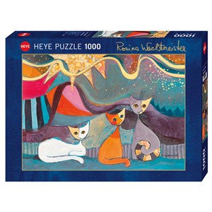 Heye (29853) - Rosina Wachtmeister: "Gelbes Band" - 1000 Teile Puzzle
