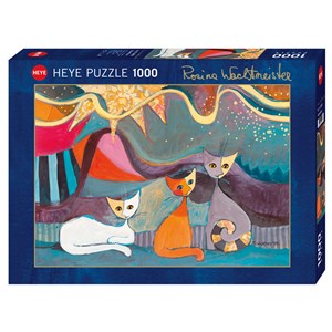 Heye (29853) - Rosina Wachtmeister: "Gelbes Band" - 1000 Teile Puzzle
