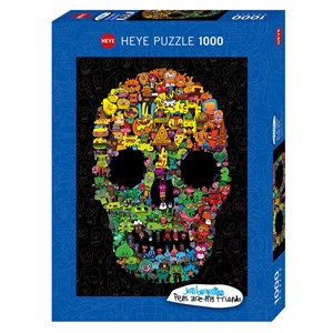 Heye (29850) - Jon Burgerman: "Stifte sind meine Freunde" - 1000 Teile Puzzle