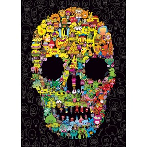 Heye (29850) - Jon Burgerman: "Stifte sind meine Freunde" - 1000 Teile Puzzle