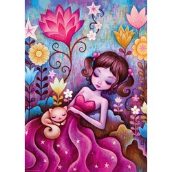 Heye (29849) - Jeremiah Ketner: "Verträumtes Mädchen" - 1000 Teile Puzzle
