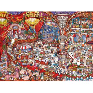 Heye (29889) - Rita Berman: "Patisserie" - 1000 Teile Puzzle