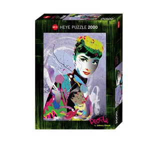 Heye (29867) - Johnny Cheuk: "Audrey II" - 2000 Teile Puzzle