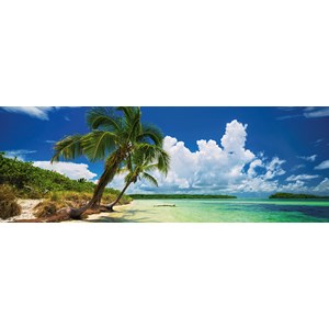 Heye (29860) - Paul Marcellini: "Strand im Paradies" - 2000 Teile Puzzle