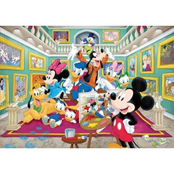 Educa (17695) - "Micky Kunstgalerie" - 1000 Teile Puzzle
