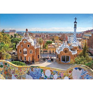 Educa (17966) - "Blick Vom Park Güell" - 1000 Teile Puzzle