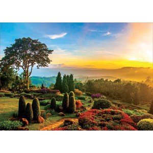 Educa (17968) - "Schöner Garten" - 1000 Teile Puzzle
