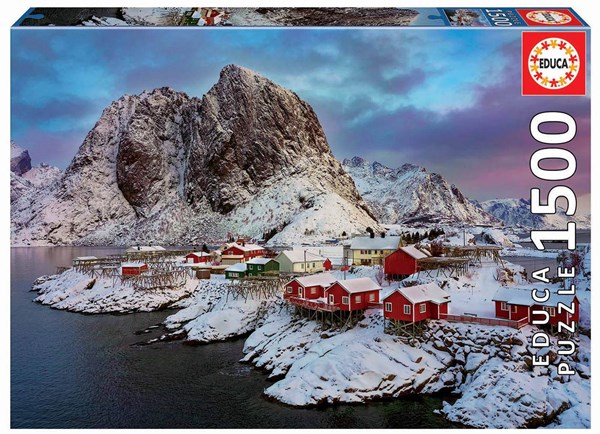 Educa (17976) - "Lofoten-Inseln, Norwegen" - 1500 Teile Puzzle