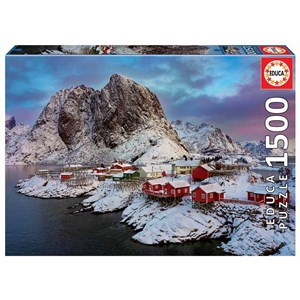 Educa (17976) - "Lofoten-Inseln, Norwegen" - 1500 Teile Puzzle