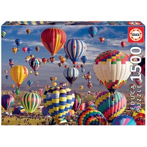Educa (17977) - "Flug der Heißluftballons" - 1500 Teile Puzzle