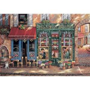 Educa (18004) - "Nostalgischer Blumenladen" - 1500 Teile Puzzle