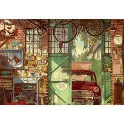 Educa (18005) - Arly Jones: "Nostalgische Garage" - 1500 Teile Puzzle
