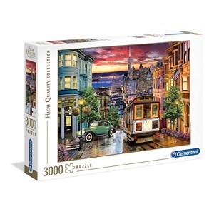 Clementoni (33547) - "San Francisco" - 3000 Teile Puzzle