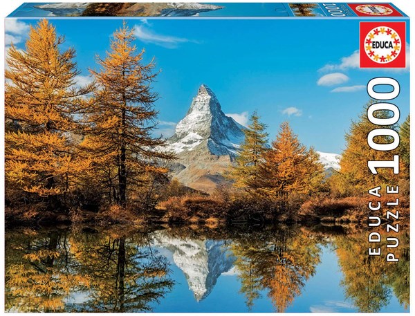 Educa (17973) - "Matterhorn-Höhe Im Herbst" - 1000 Teile Puzzle