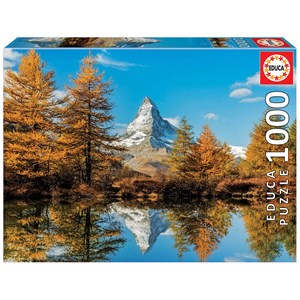 Educa (17973) - "Matterhorn-Höhe Im Herbst" - 1000 Teile Puzzle