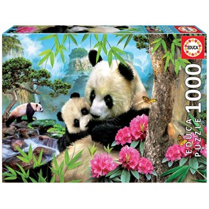 Educa (17995) - "Panda" - 1000 Teile Puzzle