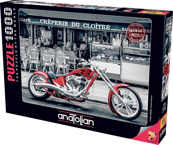 Anatolian (1019) - Susanne Kremer: "Red Chopper" - 1000 Teile Puzzle