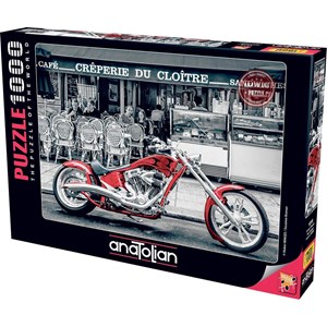 Anatolian (1019) - Susanne Kremer: "Red Chopper" - 1000 Teile Puzzle