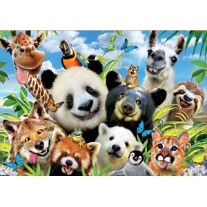 Educa (18117) - "Verrücktes Selfie" - 1000 Teile Puzzle