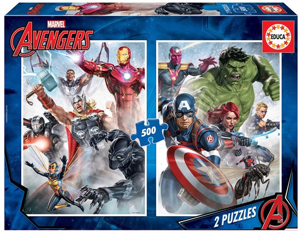 Educa (17994) - "Avengers" - 500 Teile Puzzle