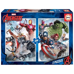 Educa (17994) - "Avengers" - 500 Teile Puzzle