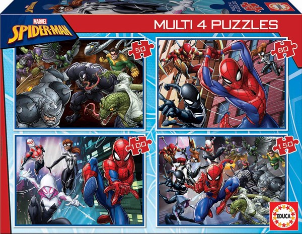 Educa (18102) - "Spider-man" - 50 80 100 150 Teile Puzzle