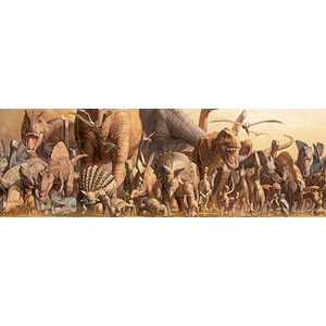 Eurographics (6010-4650) - Haruo Takino: "Dinosaurier Collage" - 1000 Teile Puzzle