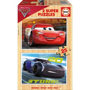 Educa (17173) - "Cars 3" - 25 Teile Puzzle