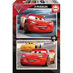 Educa (17177) - "Cars 3" - 48 Teile Puzzle