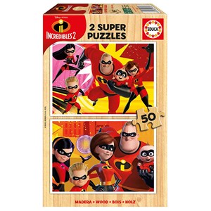 Educa (17626) - "The Incredibles 2" - 50 Teile Puzzle