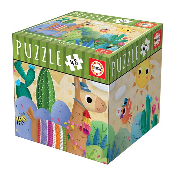 Educa (18075) - "Llama" - 48 Teile Puzzle